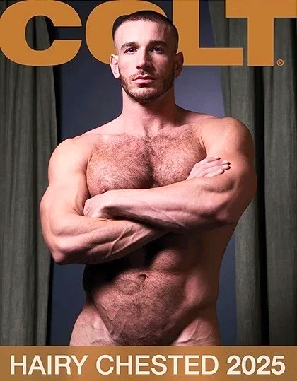 COLT STUDIOS | HAIRY CHESTED 2025 CALENDAR
