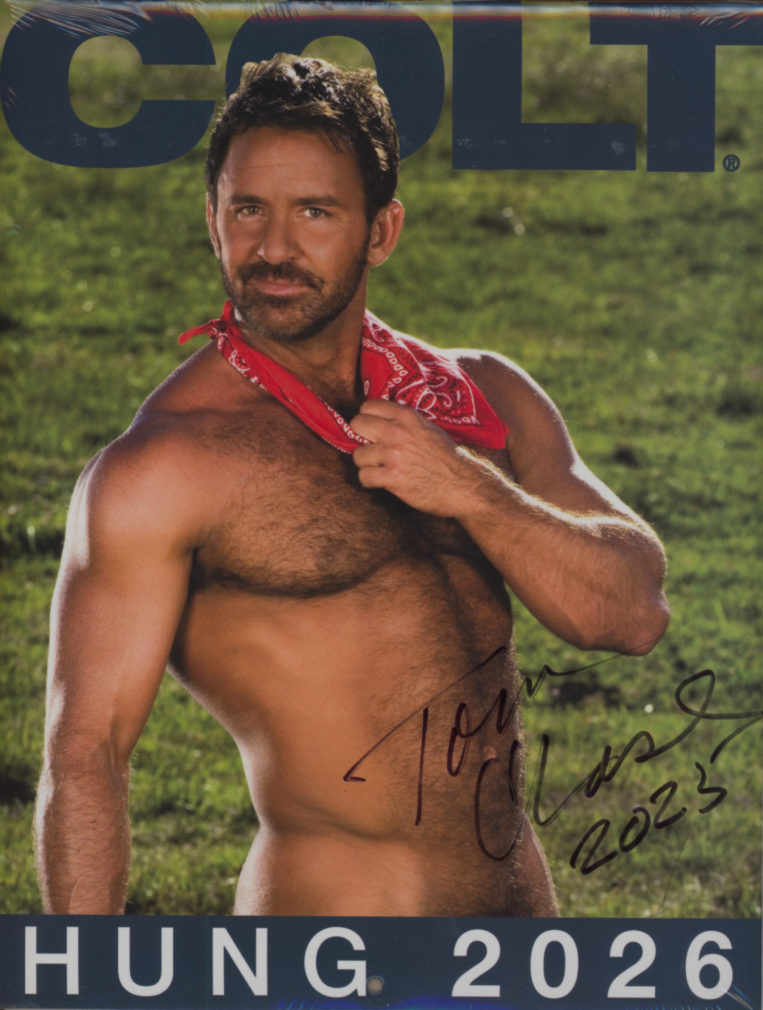 COLT STUDIOS | HUNG 2026 CALENDAR | SIGNED BY TOM CHASE