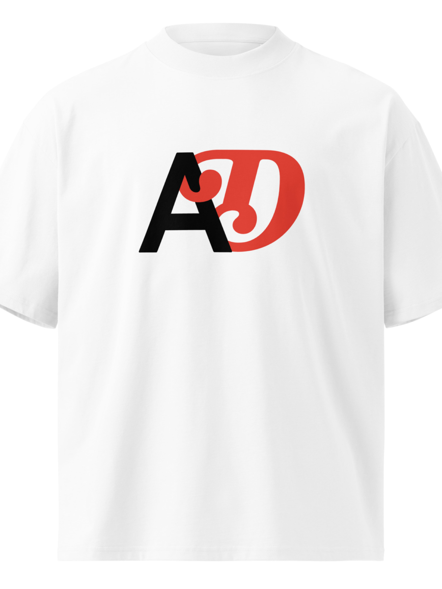 ARCHIVE DADDY MONOGRAM UNISEX ORGANIC OVERSIZED HIGH NECK T-SHIRT
